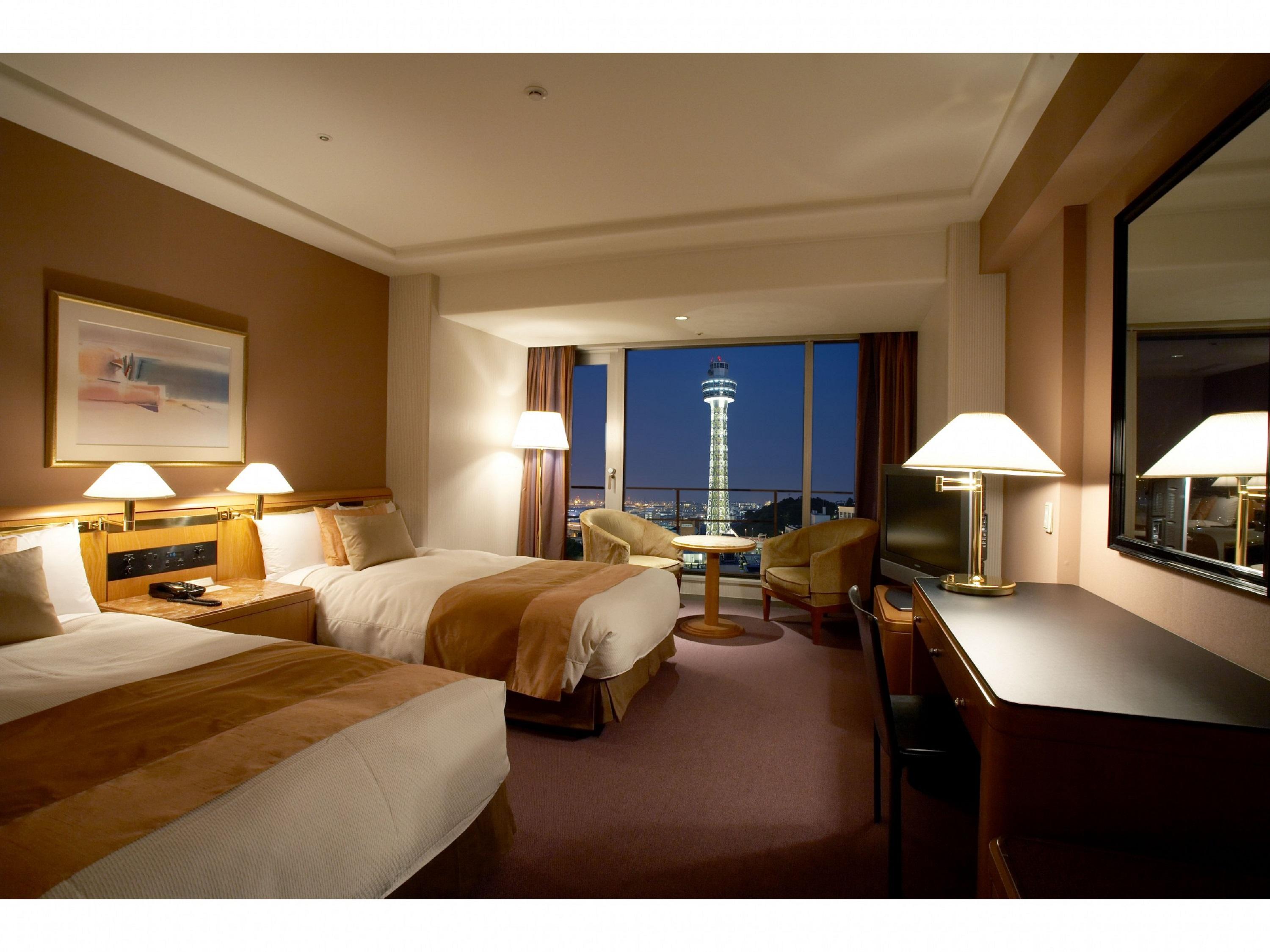 Hotel New Grand Йокогама Экстерьер фото Deluxe room
