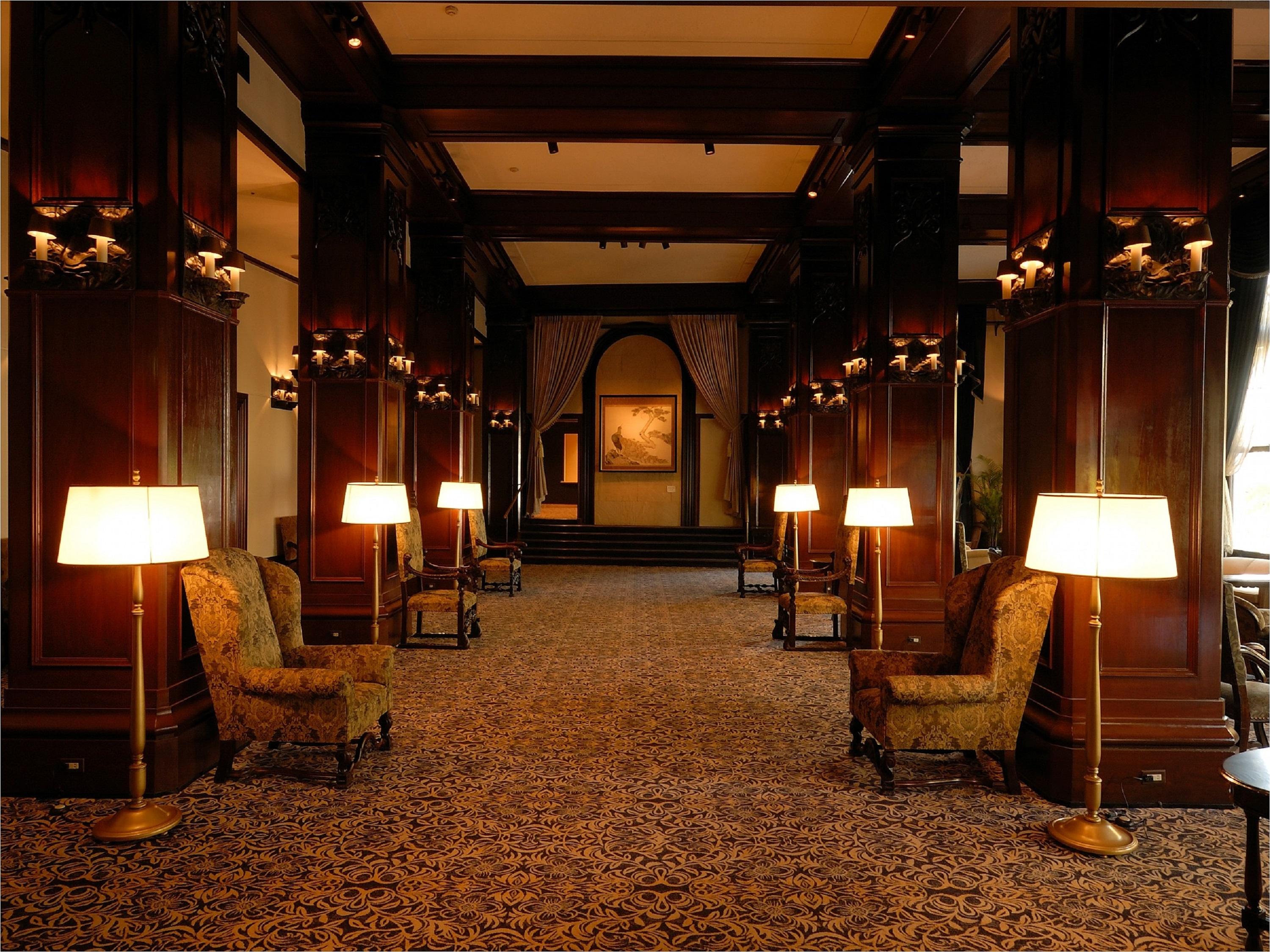 Hotel New Grand Йокогама Экстерьер фото The lobby of the hotel