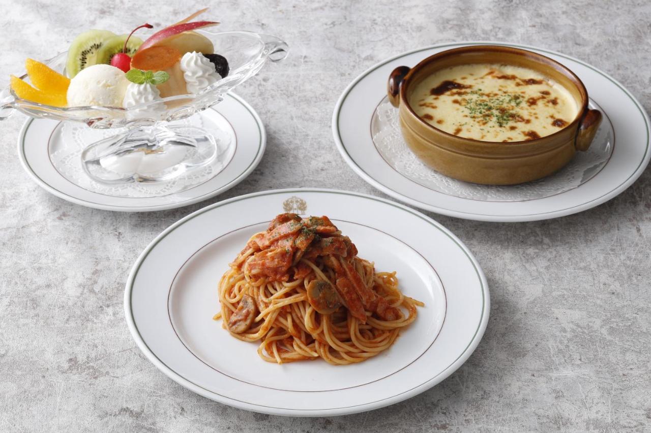 Hotel New Grand Йокогама Экстерьер фото A typical Italian-style set meal