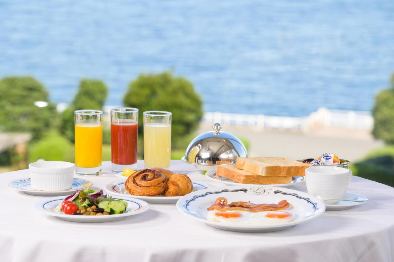 Hotel New Grand Йокогама Экстерьер фото A typical breakfast